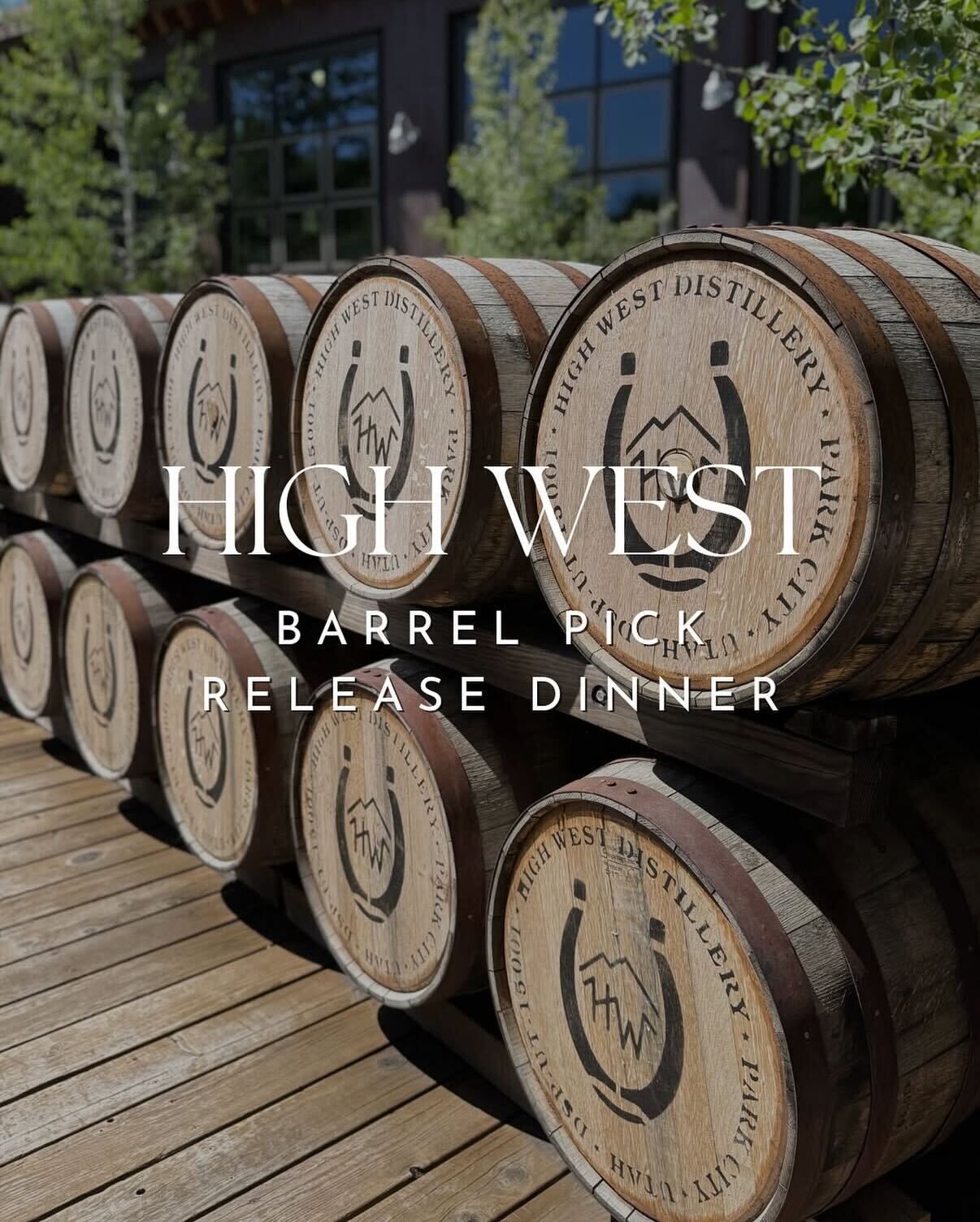 etch High West Barrel Pick Release Dinner